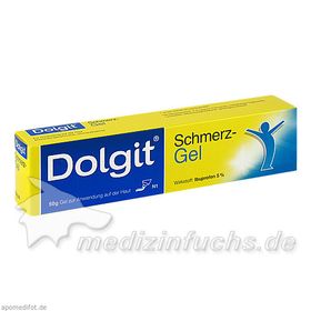 Dolgit Schmerzgel, 50 G – PZN 8544484 из Германии
