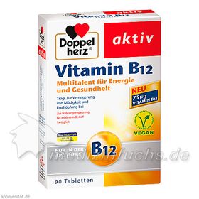 Doppelherz Vitamin B12, 90 ST – PZN 8590515 из Германии