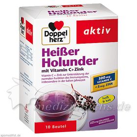 Doppelherz Heißer Holunder mit Vitamin C + Zink, 10 ST – PZN 9071450 из Германии