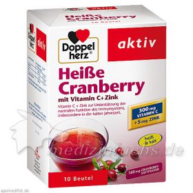 Doppelherz Heiße Cranberry mit Vitamin C + Zink, 10 ST – PZN 9077547 из Германии