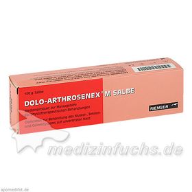 Dolo-Arthrosenex M SALBE, 100 G – PZN 919559 из Германии