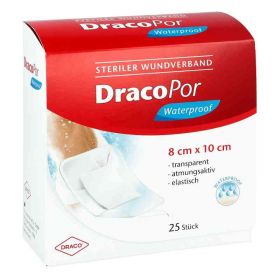 Dracopor waterproof Wundverband steril 8x10cm (25 stk) – PZN 114264 из Германии