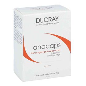 Ducray Anacaps mit Aminosäuren Kapseln (60 stk) – PZN 1646081 из Германии