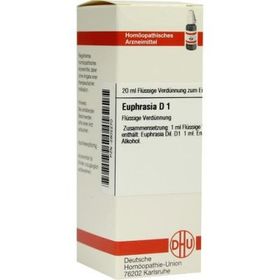 Euphrasia D 1 Dilution (20 ml) – PZN 2802270 из Германии