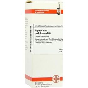 Eupatorium Perfoliatum D 6 Dilution (50 ml) – PZN 2898442 из Германии