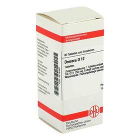 Drosera D 12 Tabletten (80 stk) – PZN 4215482 из Германии