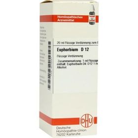 Euphorbium D 12 Dilution (20 ml) – PZN 4216441 из Германии