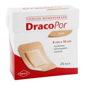 Dracopor Wundverband 10x8cm steril hautfarben (25 stk) – PZN 6887872 из Германии