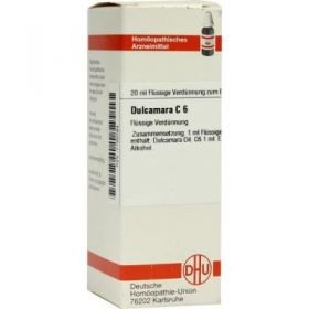 Dulcamara C 6 Dilution (20 ml) – PZN 7166784 из Германии