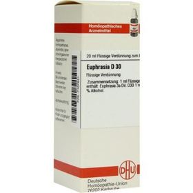 Euphrasia D 30 Dilution (20 ml) – PZN 7167631 из Германии