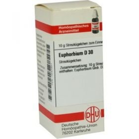 Euphorbium D 30 Globuli (10 g) – PZN 7247301 из Германии