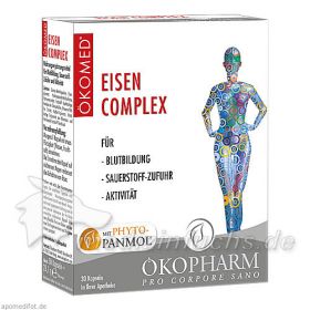 Eisen Complex Kapseln ÖKOMED, 30 ST – PZN 10080655 из Германии