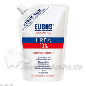 EUBOS Trockene Haut UREA 10% Körperlotion NBF, 400 ML – PZN 1021990 из Германии