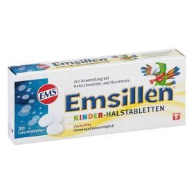 Emsillen Kinder Halstabletten (20 stk) – PZN 10405206 из Германии