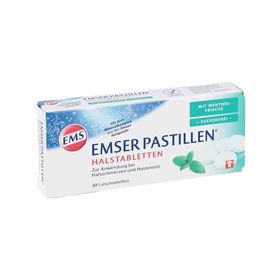 Emser Pastillen mit Mentholfrische zuckerfrei (30 stk) – PZN 11108025 из Германии