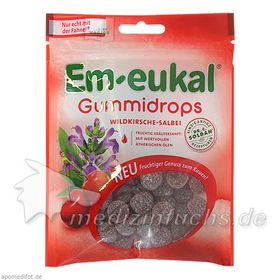 Em-eukal Gummidrops Wildkirsche-Salbei zh., 90 G – PZN 11112788 из Германии