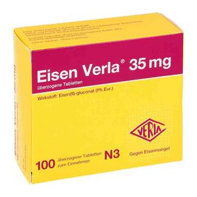 Eisen Verla 35mg (100 stk) – PZN 11163900 из Германии