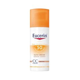 Eucerin Sun Cc Creme getönt mittel Lsf 50+ (50 ml) – PZN 11321322 из Германии