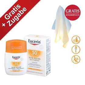 Eucerin Sun Fluid mattierend Lsf 50+ (50 ml) – PZN 11370102 из Германии