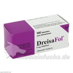 DreisaFol, 100 ST – PZN 1223937 из Германии