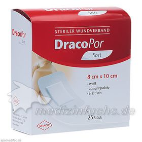 Dracopor Wundverband steril 10x8cm, 25 ST – PZN 1424771 из Германии