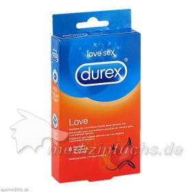 DUREX Love Kondome, 6 ST – PZN 1605722 из Германии