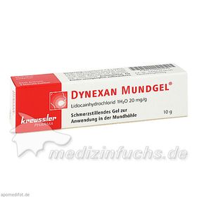 Dynexan Mundgel, 10 G – PZN 1662915 из Германии
