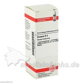 DROSERA D 4, 20 ML – PZN 2113777 из Германии
