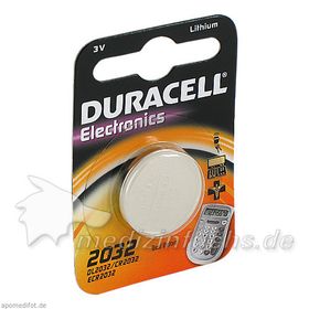 Duracell Elektronics 2032 3 Volt, 1 ST – PZN 2175347 из Германии
