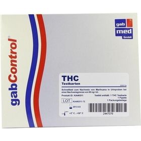 Drogentest THC Testkarte, 1 ST – PZN 2447076 из Германии