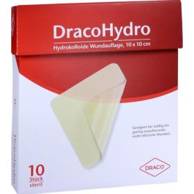 DracoHydro Hydrokoll. Wundauflage 10x10cm, 10 ST – PZN 2745402 из Германии