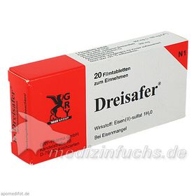 DREISAFER, 20 ST – PZN 2768490 из Германии