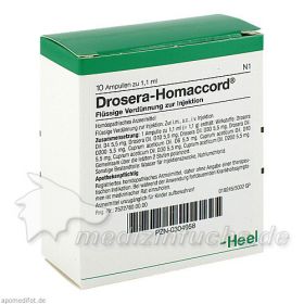 DROSERA HOMACCORD, 10 ST – PZN 304958 из Германии