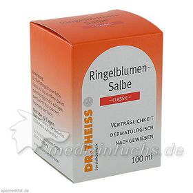 Dr.Theiss Ringelblumensalbe classic, 100 ML – PZN 323708 из Германии