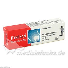 Dynexan Herpescreme, 2 G – PZN 3278026 из Германии