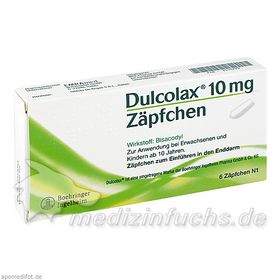 DULCOLAX, 6 ST – PZN 4955859 из Германии
