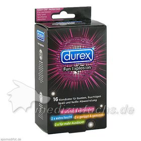 DUREX Fun Explosion Kondome, 16 ST – PZN 5856125 из Германии