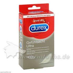 DUREX Gef, 10 ST – PZN 6138490 из Германии