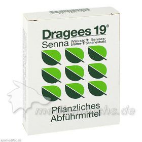 Dragees 19 Senna, 28 ST – PZN 7662388 из Германии