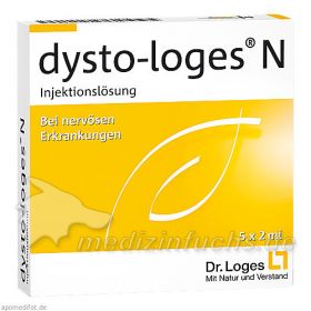 DYSTO LOGES N Injektionsl, 5X2 ML – PZN 872958 из Германии