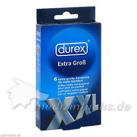 DUREX extra gro, 6 ST – PZN 8882117 из Германии