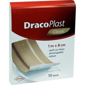 DracoPlast Classic Pflaster 1mx8cm, 1 ST – PZN 9513557 из Германии