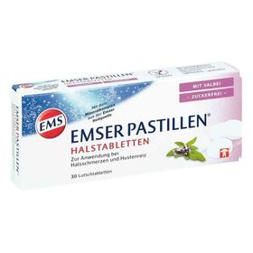 Emser Pastillen mit Salbei zuckerfrei (30 stk) – PZN 11675221 из Германии