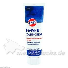 EMSER ZAHNCREME, 75 ML – PZN 119273 из Германии