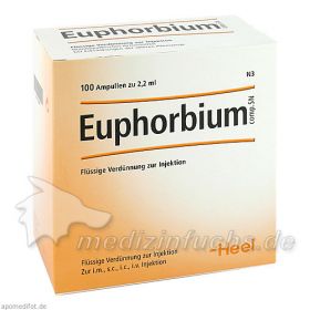 Euphorbium comp. SN, 100 ST – PZN 1230386 из Германии