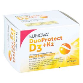 Eunova Duoprotect D3+k2 1000 I.e./80 [my]g Kapseln (90 stk) – PZN 13360645 из Германии
