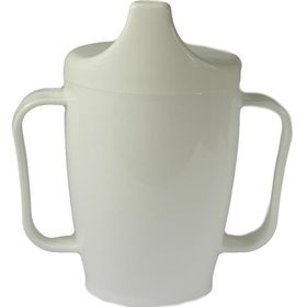 Einnehmebecher 2Griffe+Deckel 12mm weiß, 1 ST – PZN 1349785 из Германии