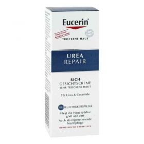 Eucerin Urearepair Gesichtscreme rich 5% (50 ml) – PZN 13573915 из Германии