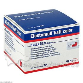 ELASTOMULL HAFT 20MX6cm color rot, 1 ST – PZN 1412578 из Германии