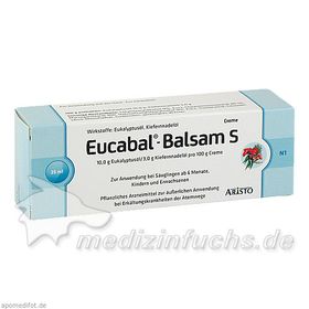 Eucabal-Balsam S, 25 ML – PZN 1546758 из Германии